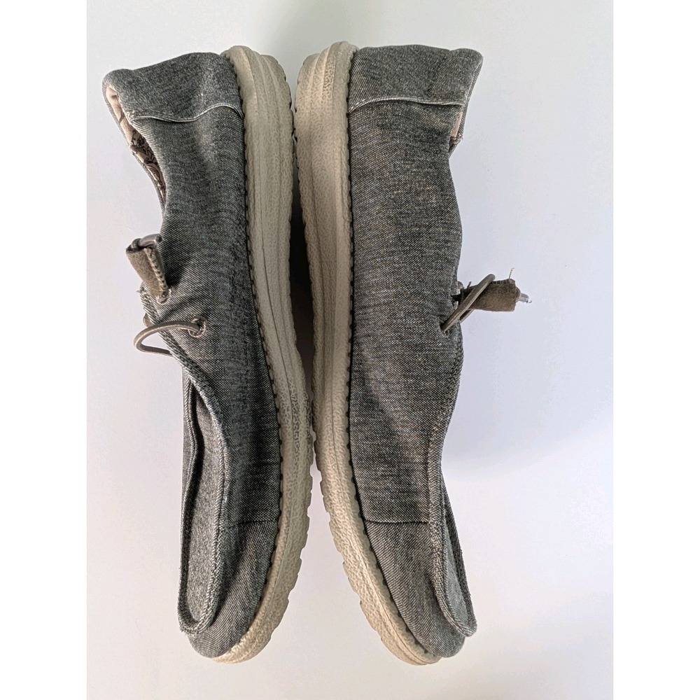 Hey Dude Wendy Stretch Steppa Men's Size 12 EU 43 Casual Slip On Loafers Gray... - Picture 4 of 9